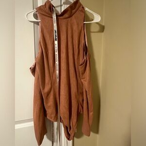 House of CB cold shoulder bodysuit size L